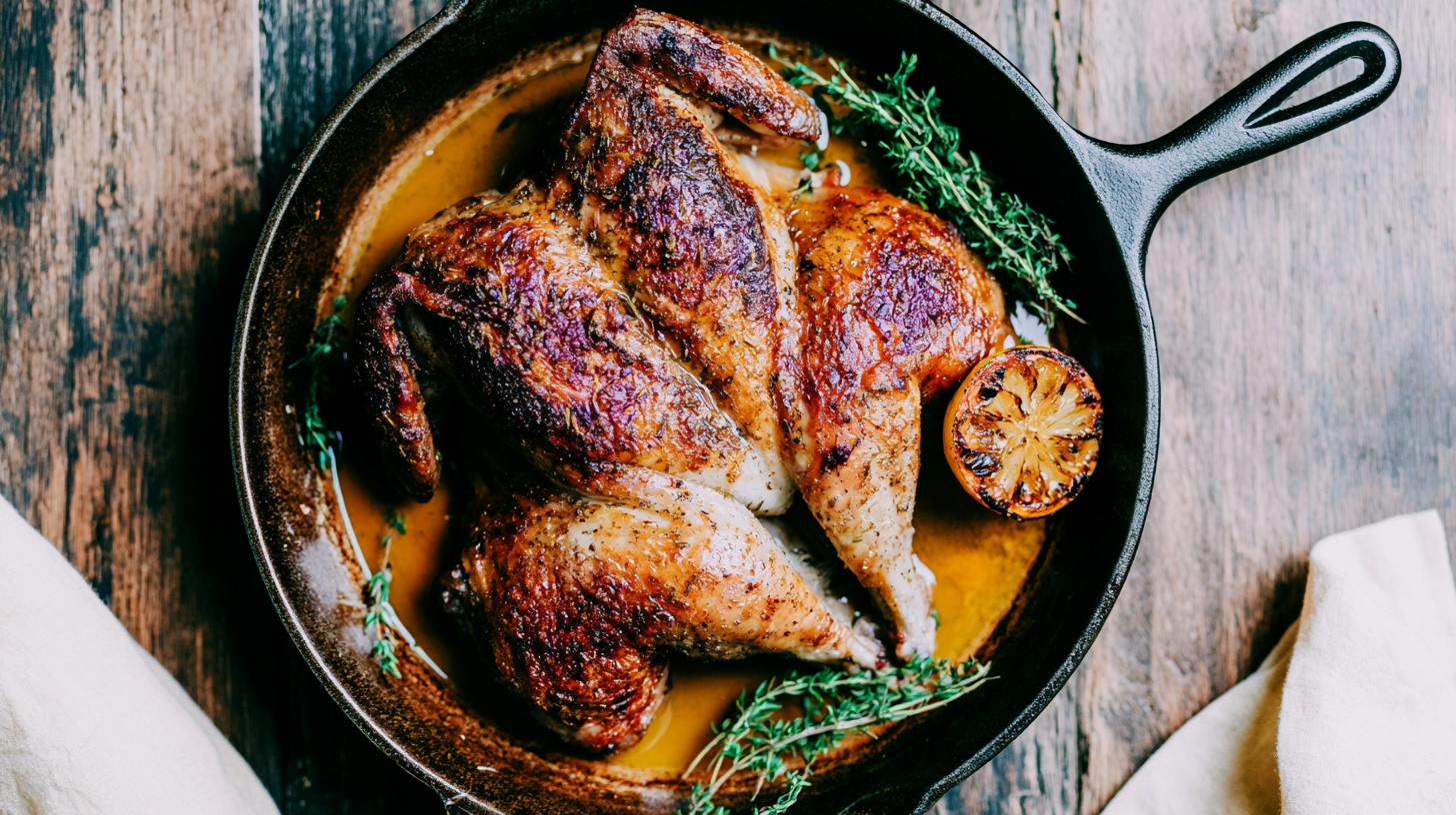 Creole Mustard Roast Chicken
